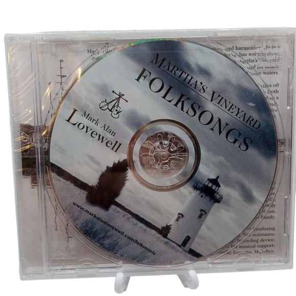 Marthas Vineyard Folksongs CD Mark Alan Lovewell Traditional Folk Music Songs - Picture 1 of 5